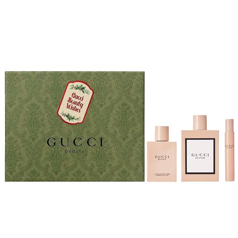 gucci bloom 100ml gift set.